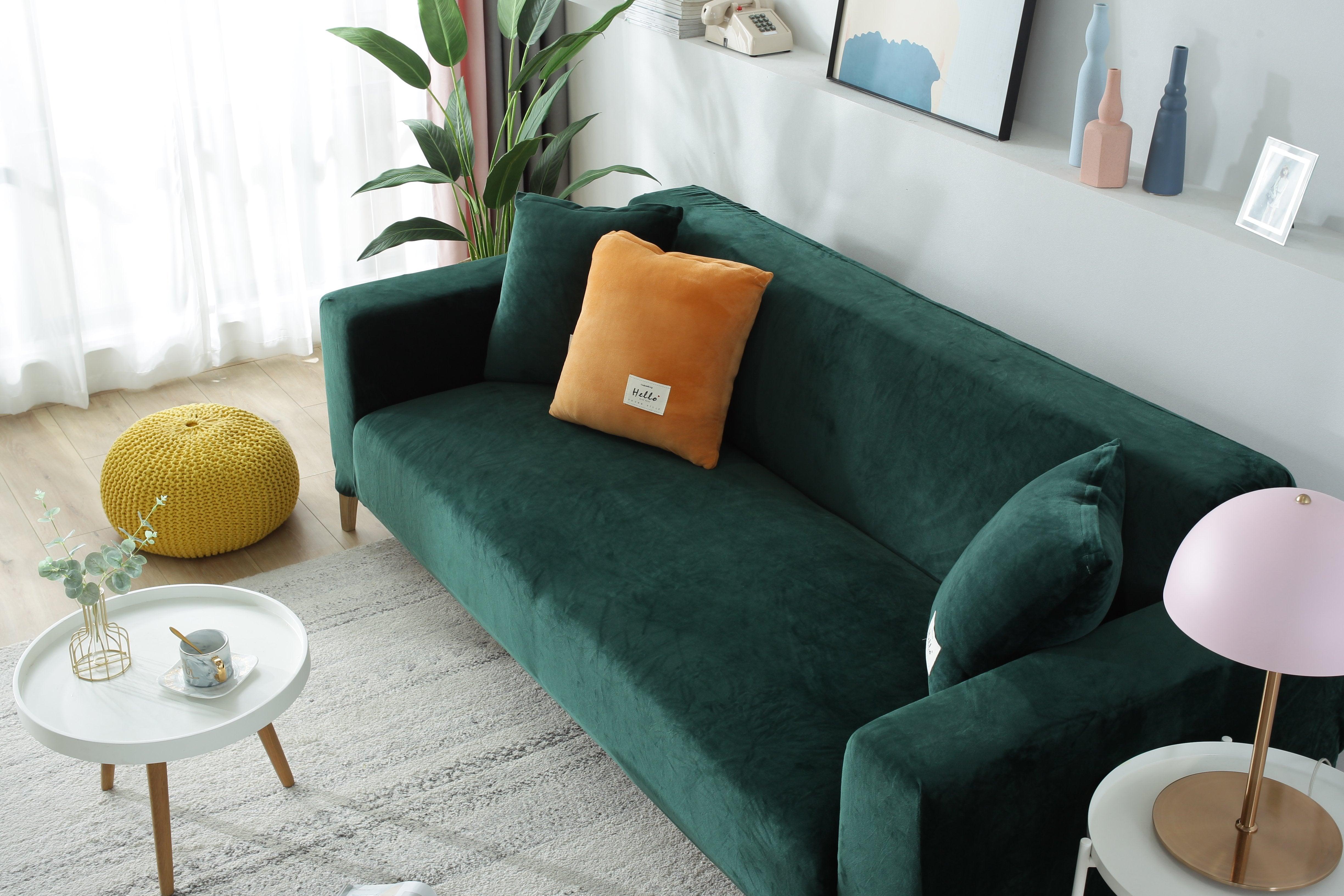 velvet slip covers for sofas
