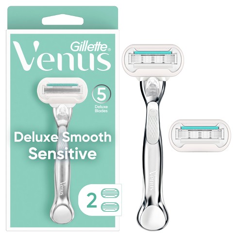 venus deluxe smooth sensitive razor blades