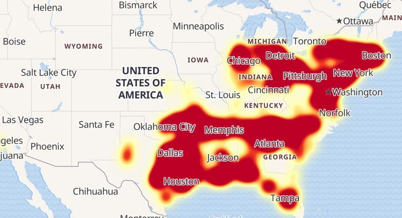 verizon wireless outage indiana