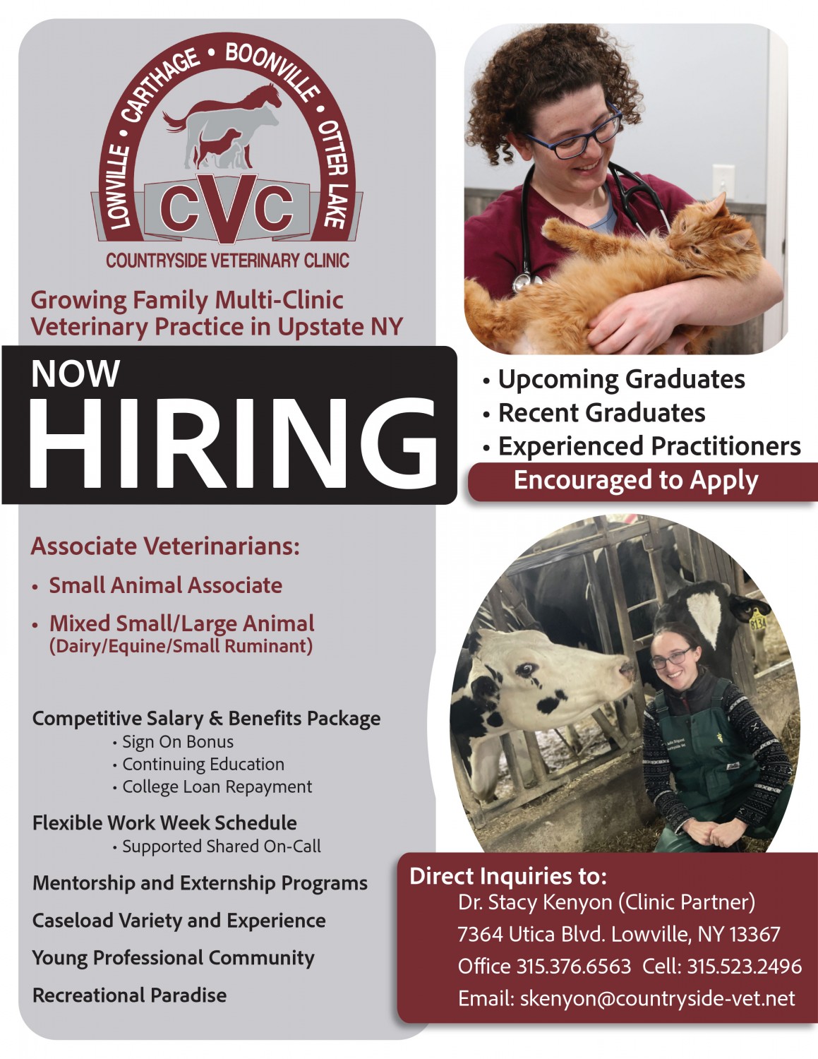 veterinarian lowville ny