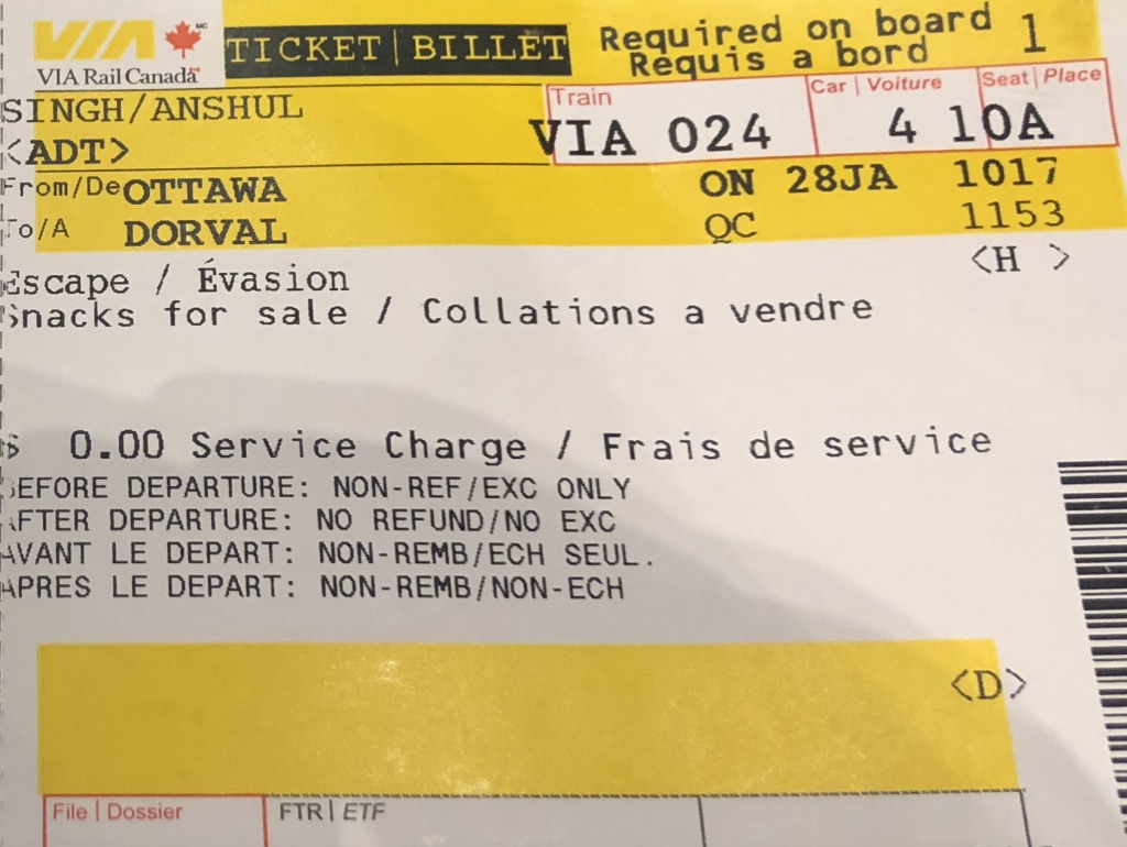 via rail buy tickets