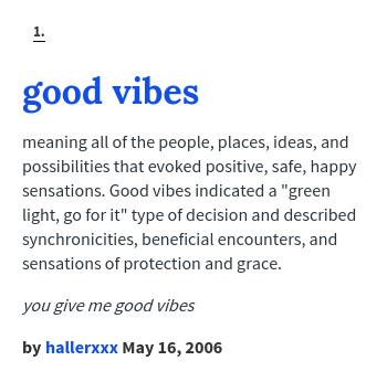 vibe urban dictionary