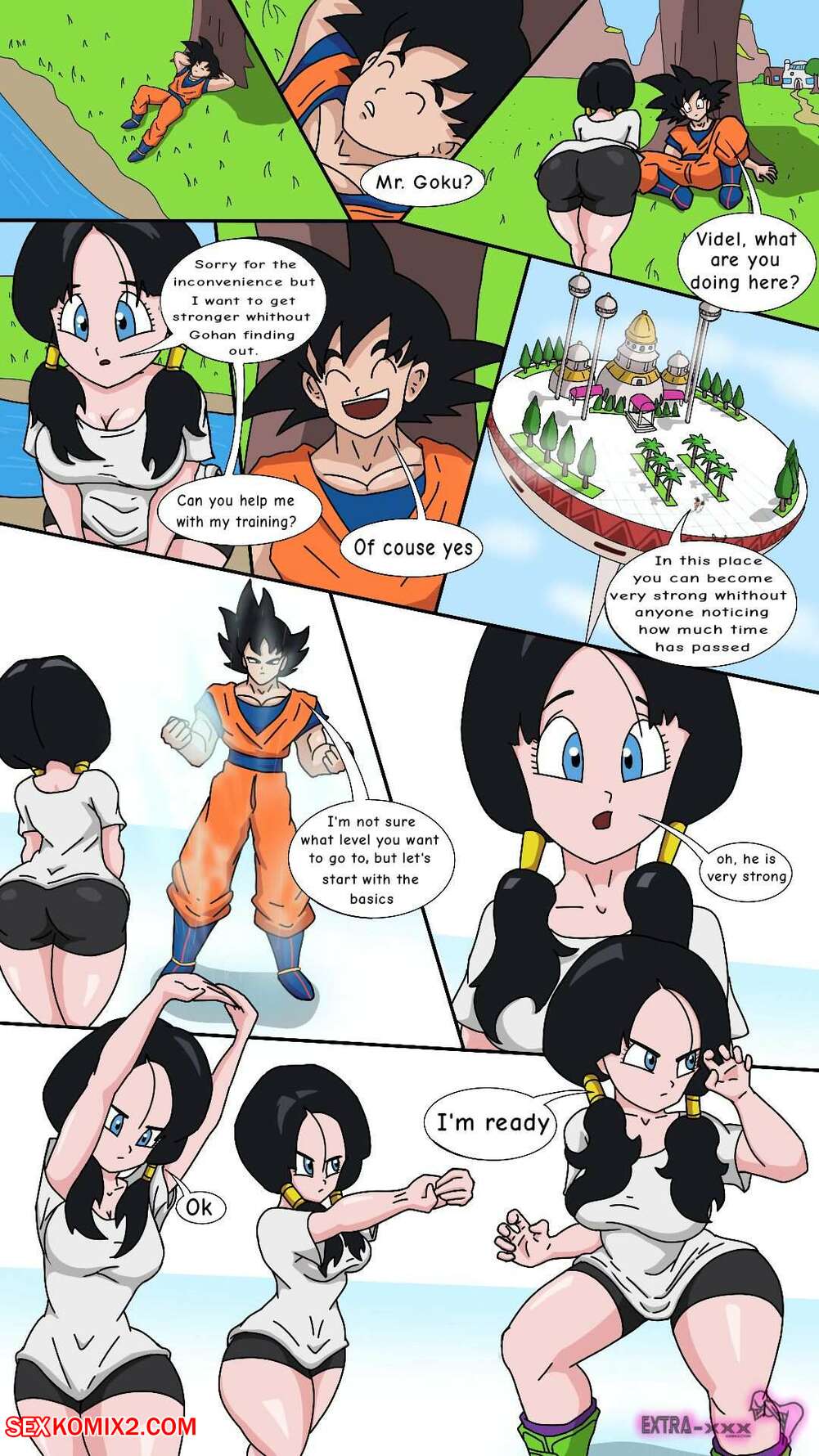 videl porn comics