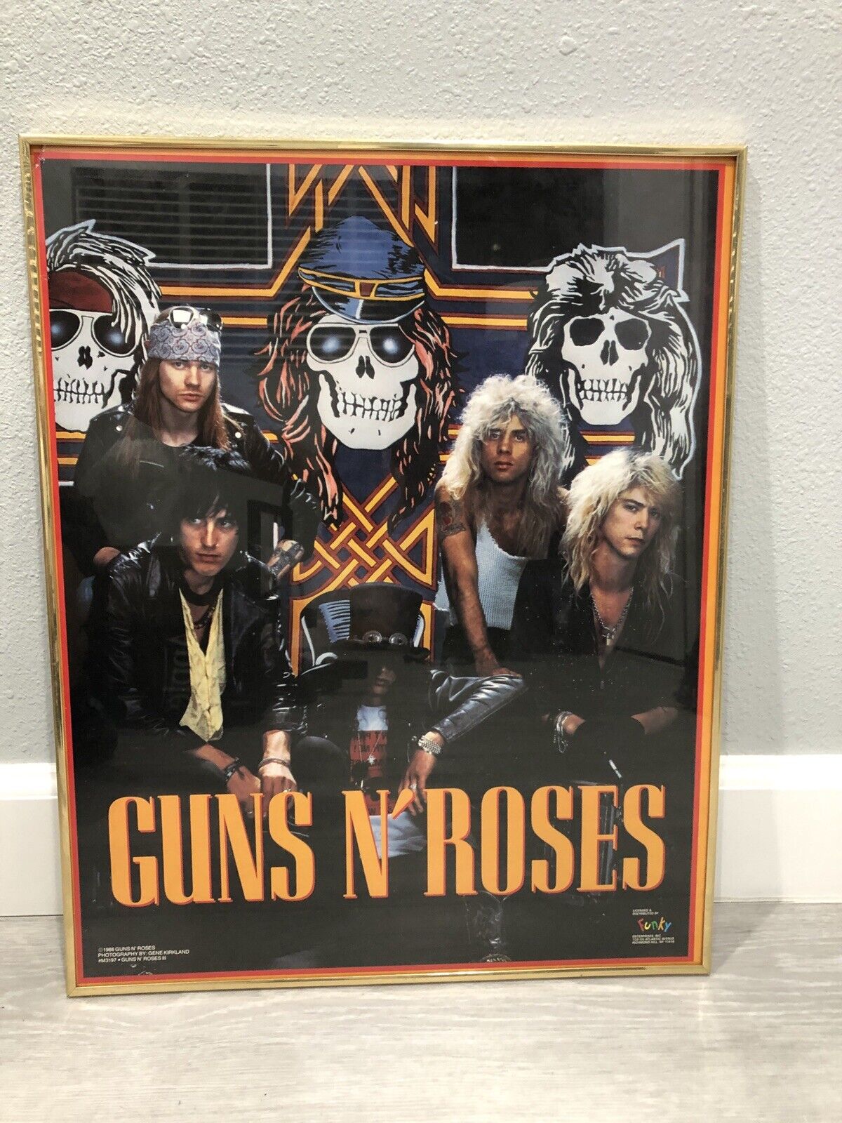 vintage guns n roses poster