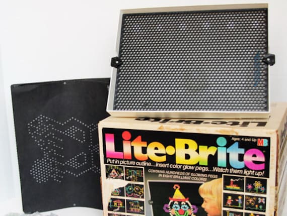 vintage lite brite