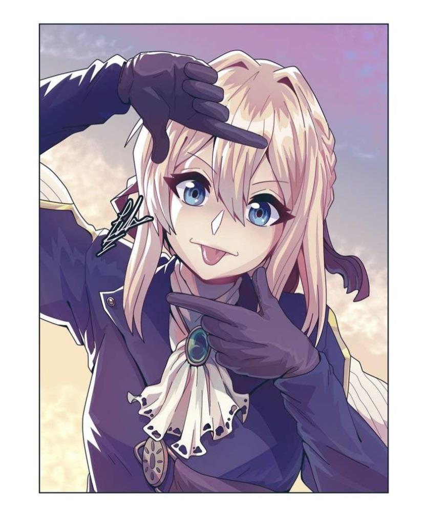 violet evergarden kawaii