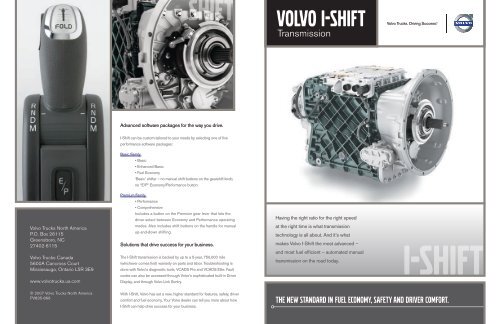 volvo i shift fault codes