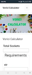 vorici calculator