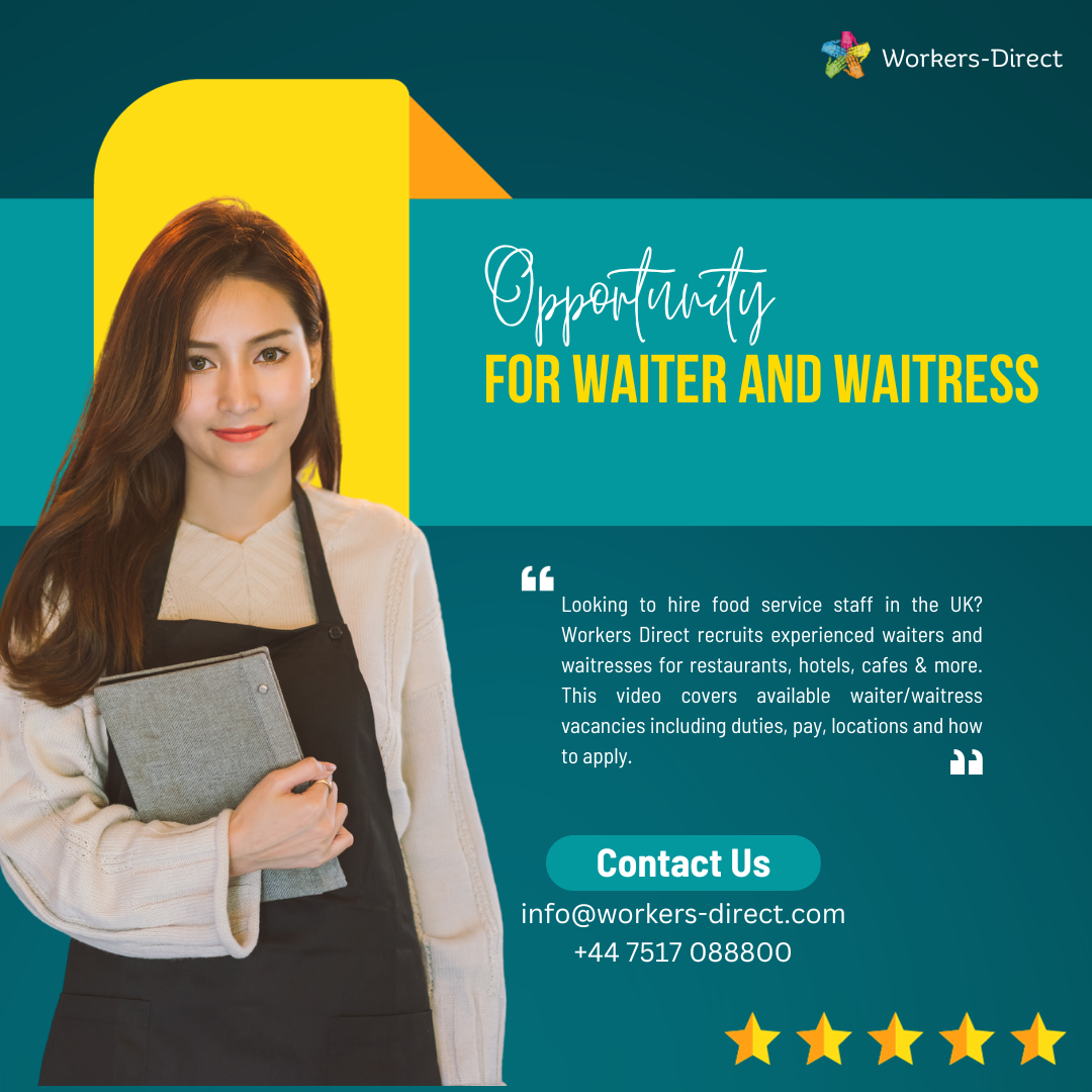 waitress jobs hiring