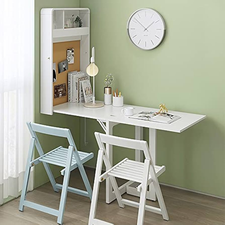 wall mounted folding table