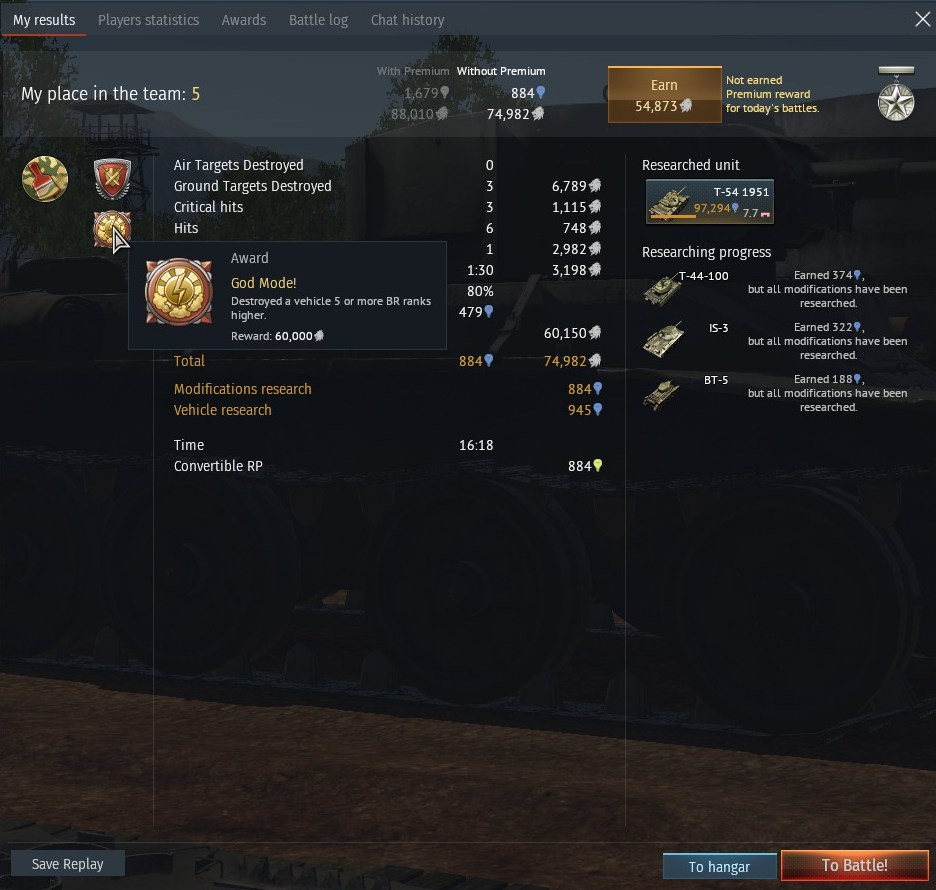 war thunder god mode