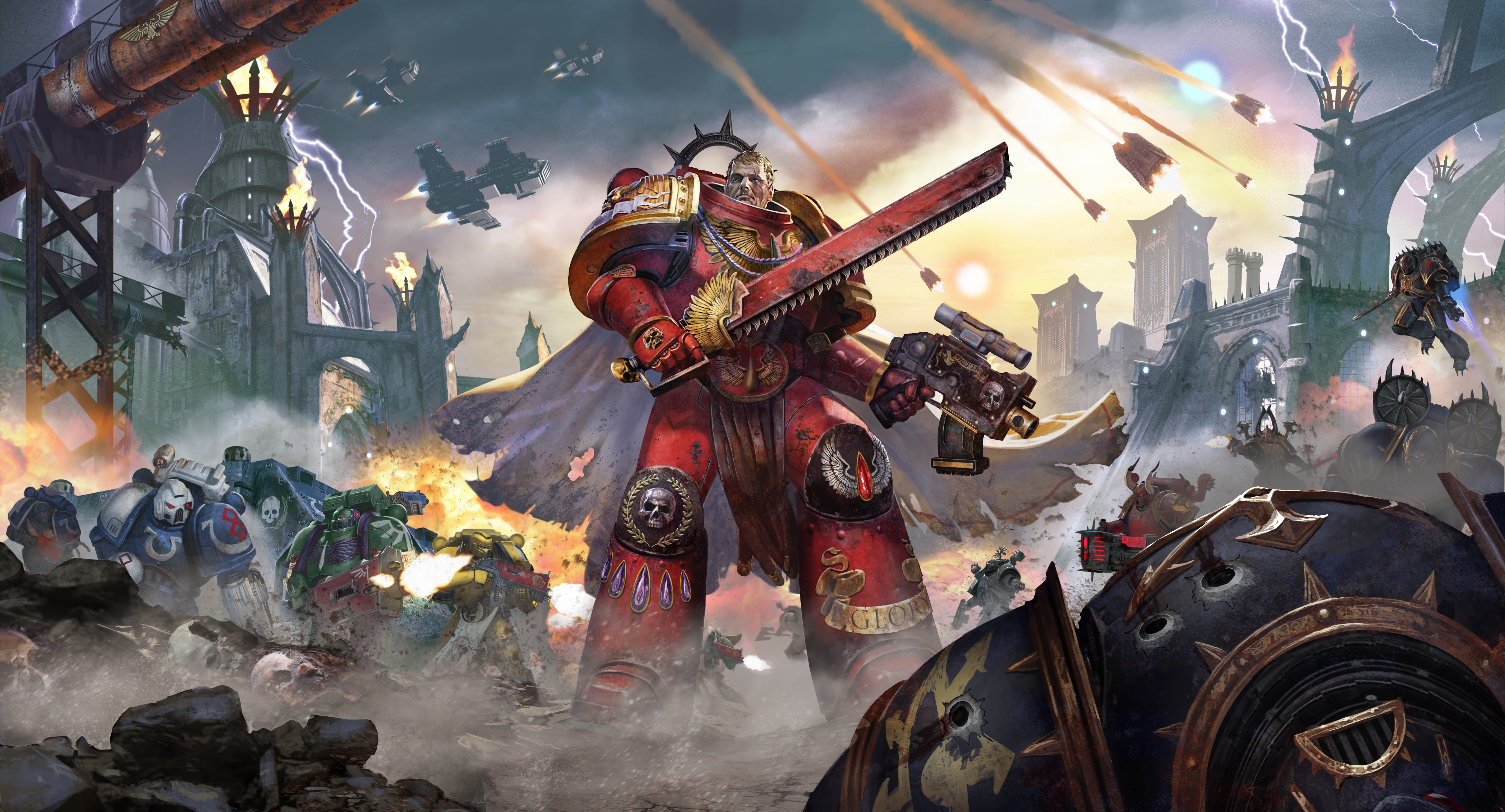 warhammer 40k wallpaper 4k