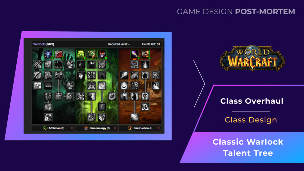 warlock classic talents