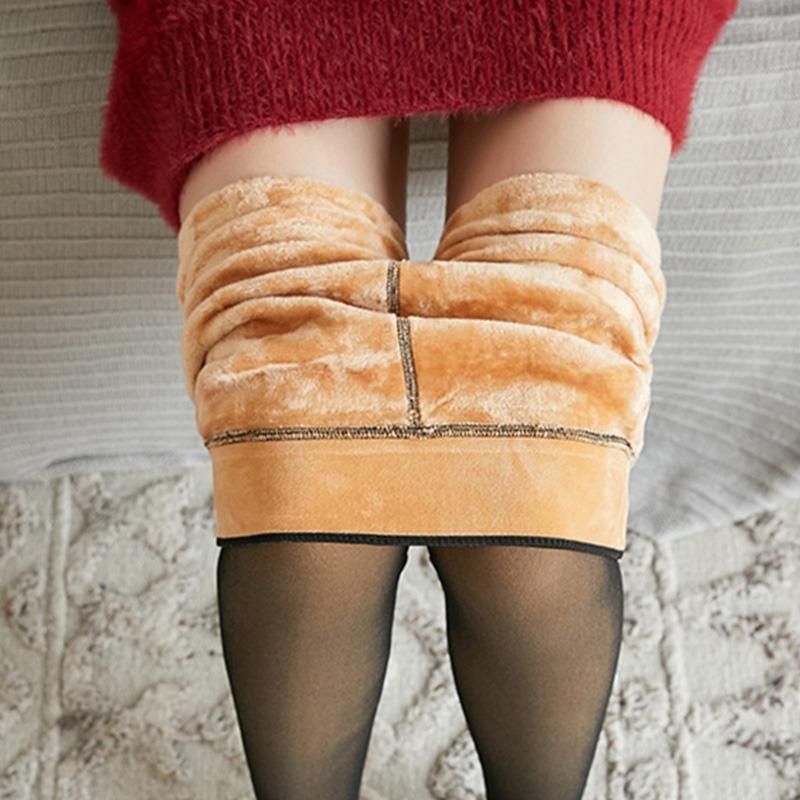 warm tights that look sheer