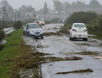 warnings issued for damaging winds as storm hits atlantic canada.