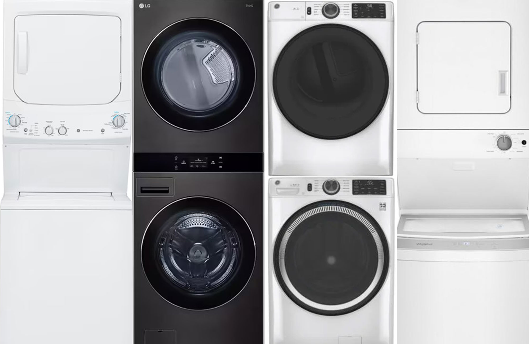washer dryer combo stackable sale