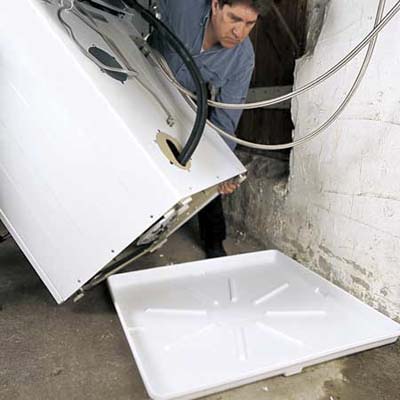 washing machine water catch tray