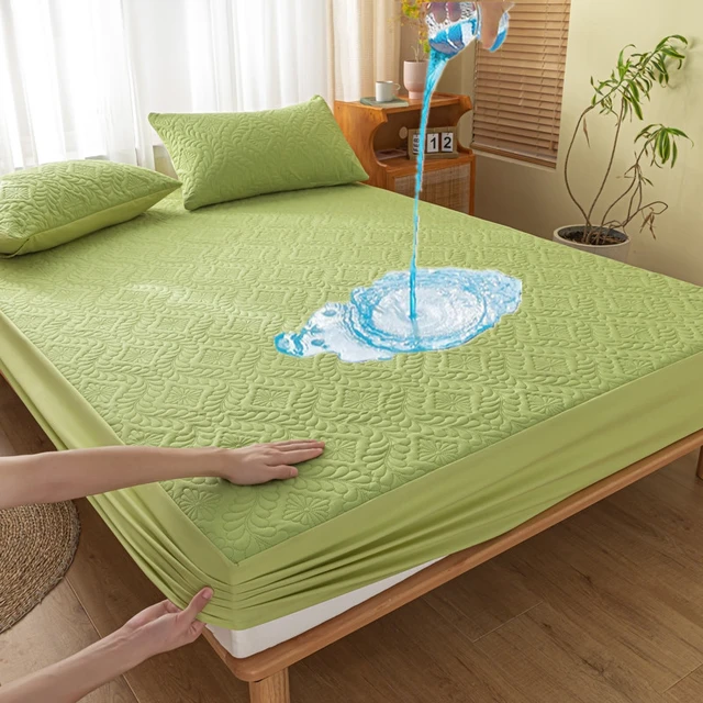 waterproof double bed cover