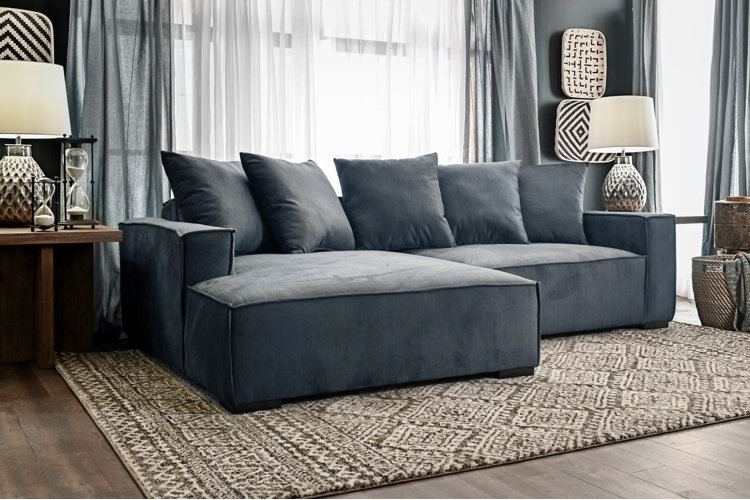 wayfair grey sofa