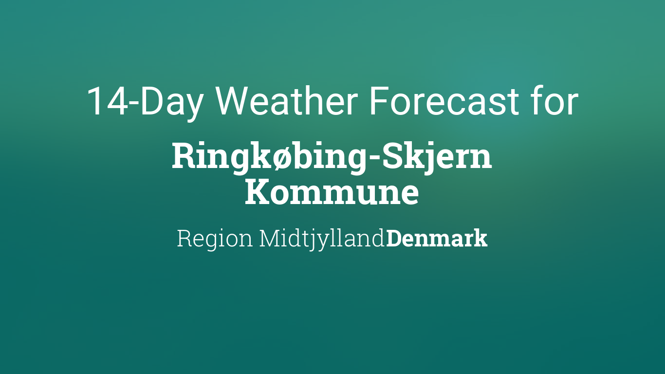 weather forecast denmark 14 days