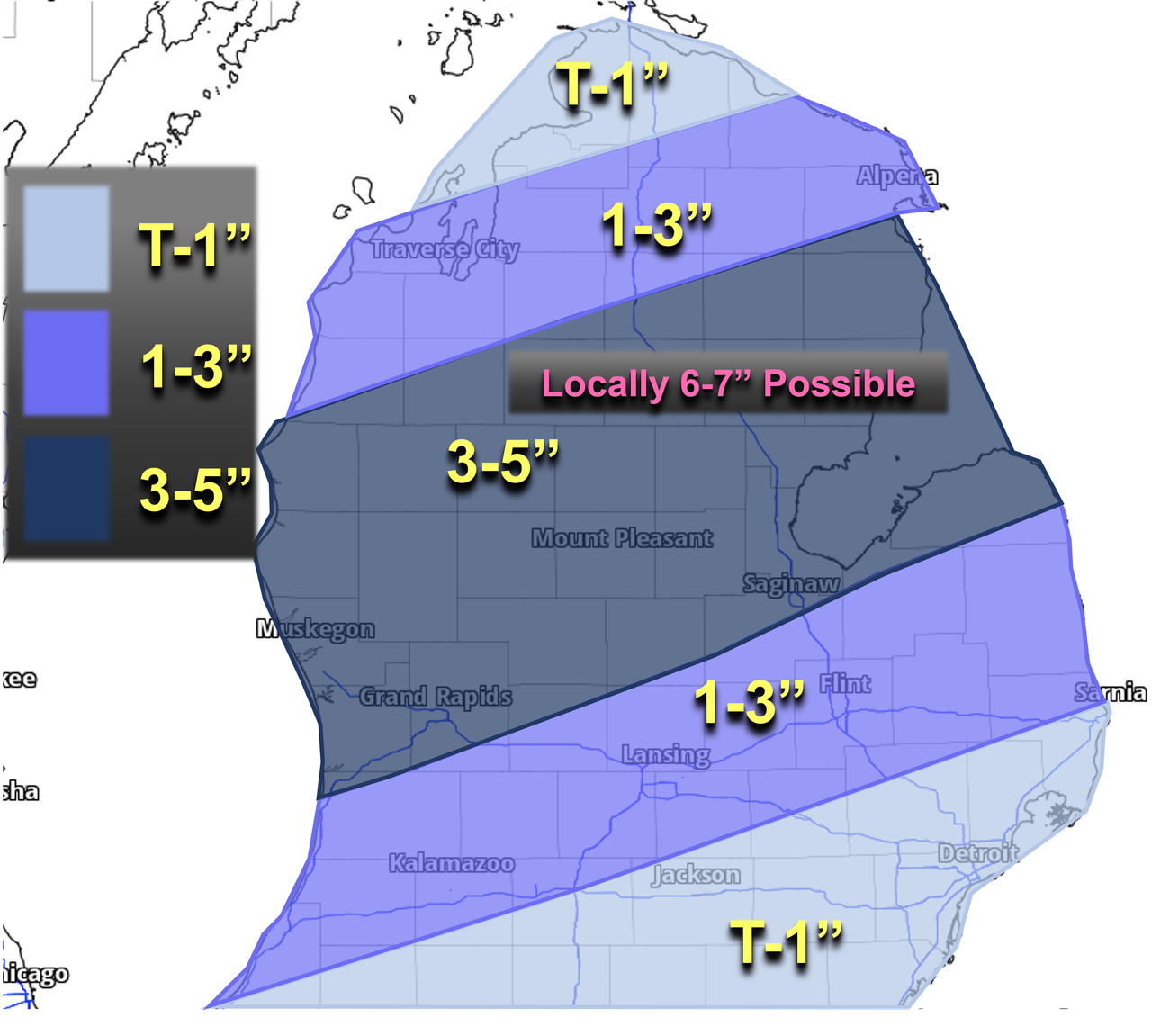 weather forecast for mesick michigan