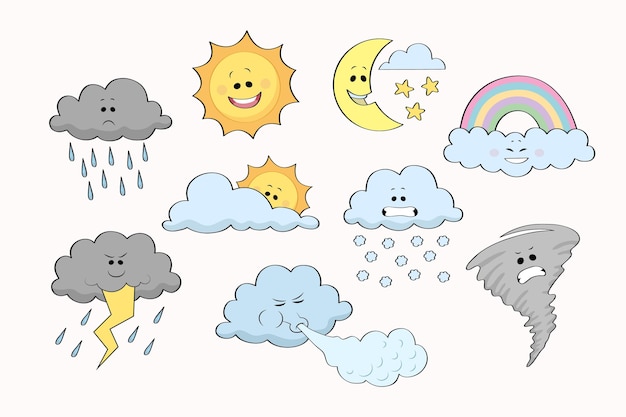 weather forecast pictures clip art