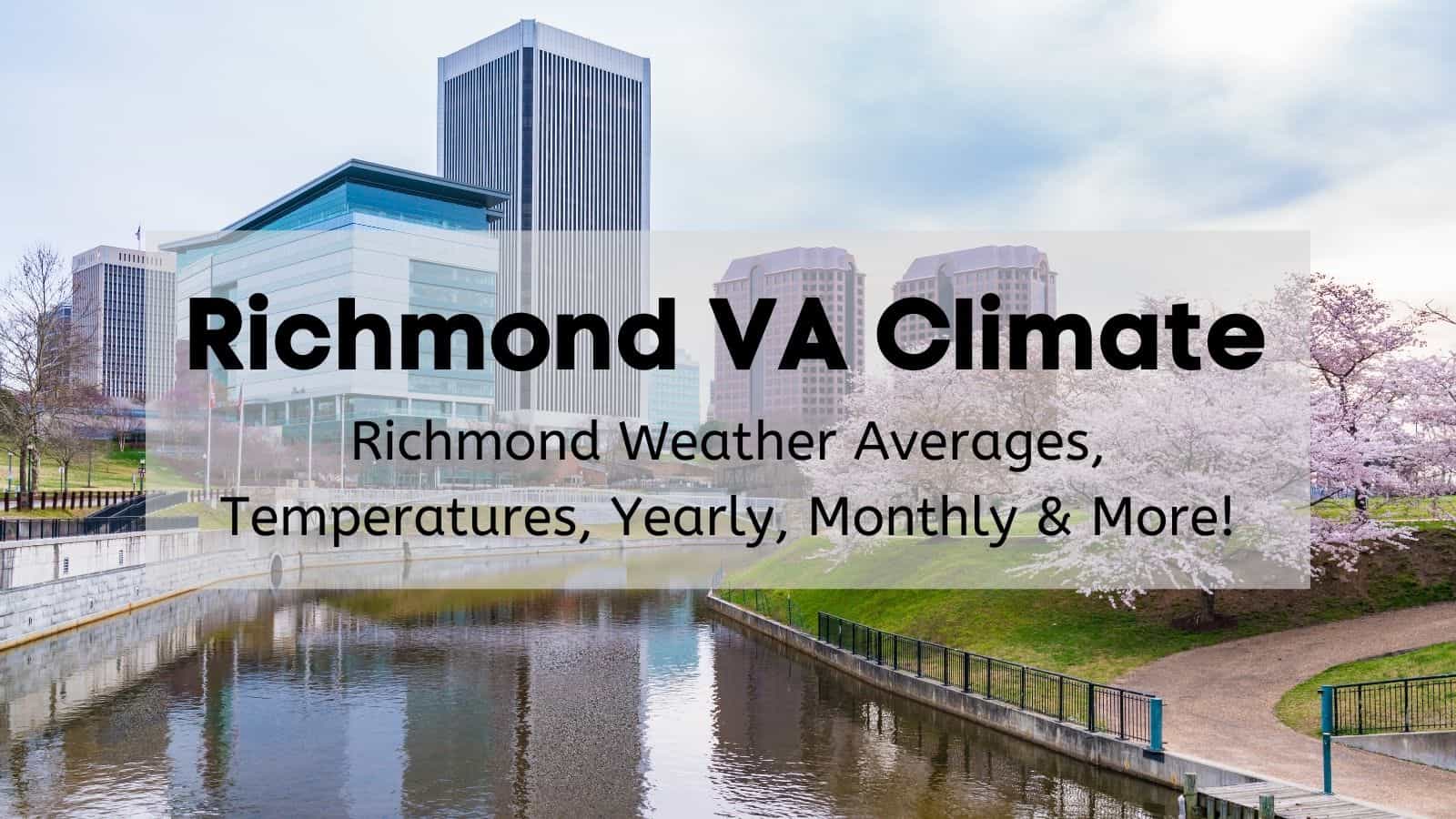 weather virginia richmond