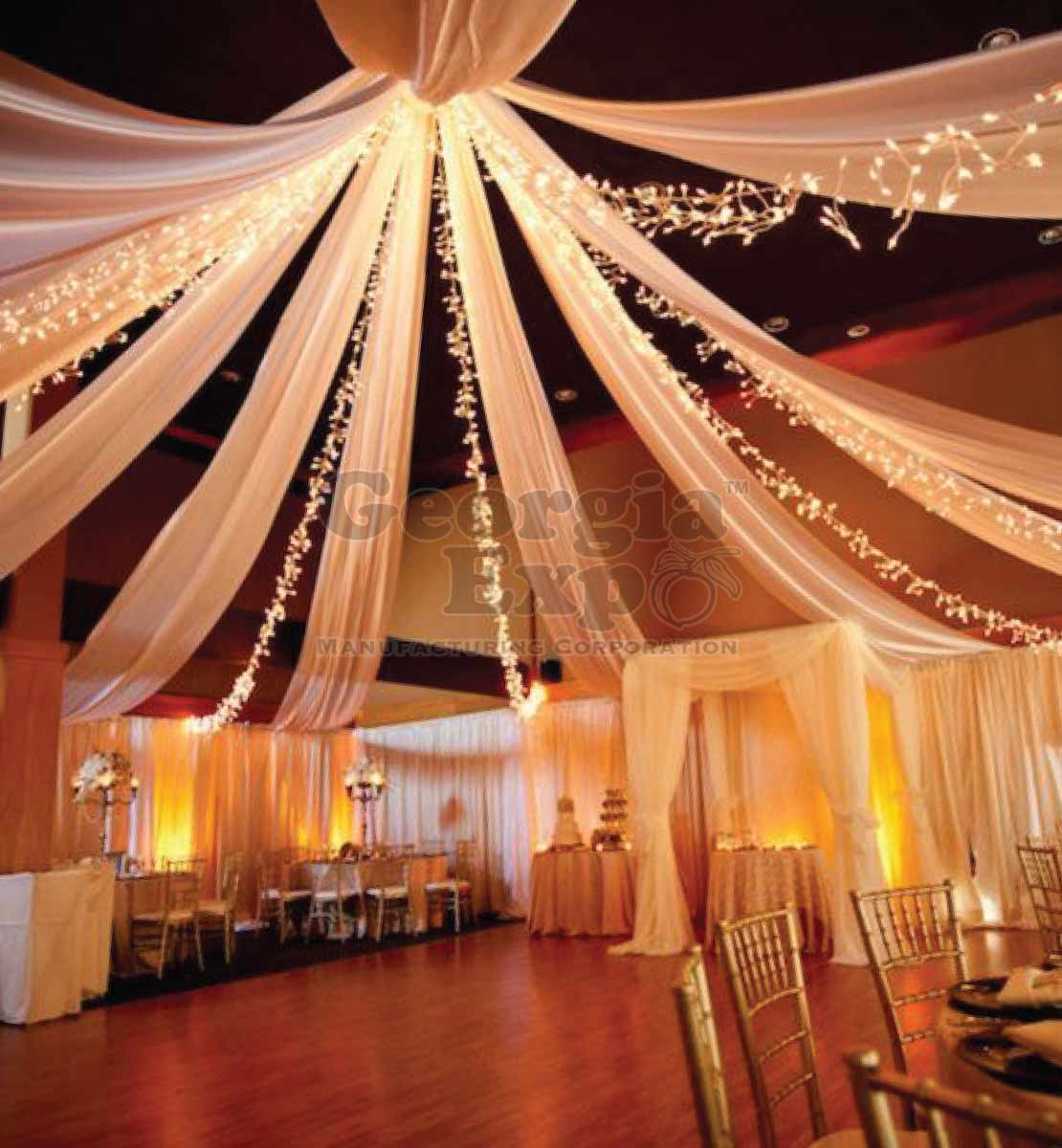 wedding ceiling drapes
