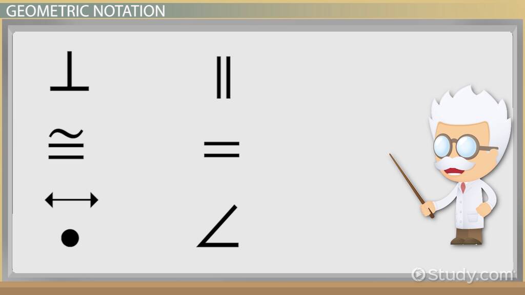 what does the upside down t mean in geometry