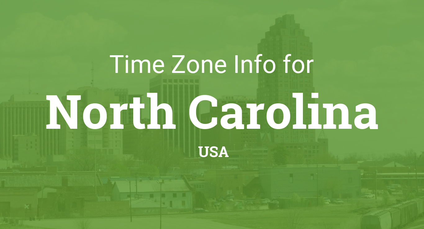 what is the time now in north carolina usa