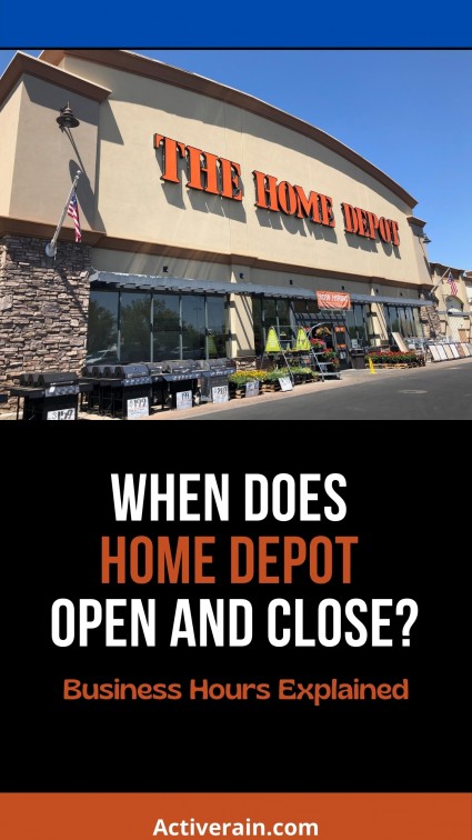 what time does home depot close today