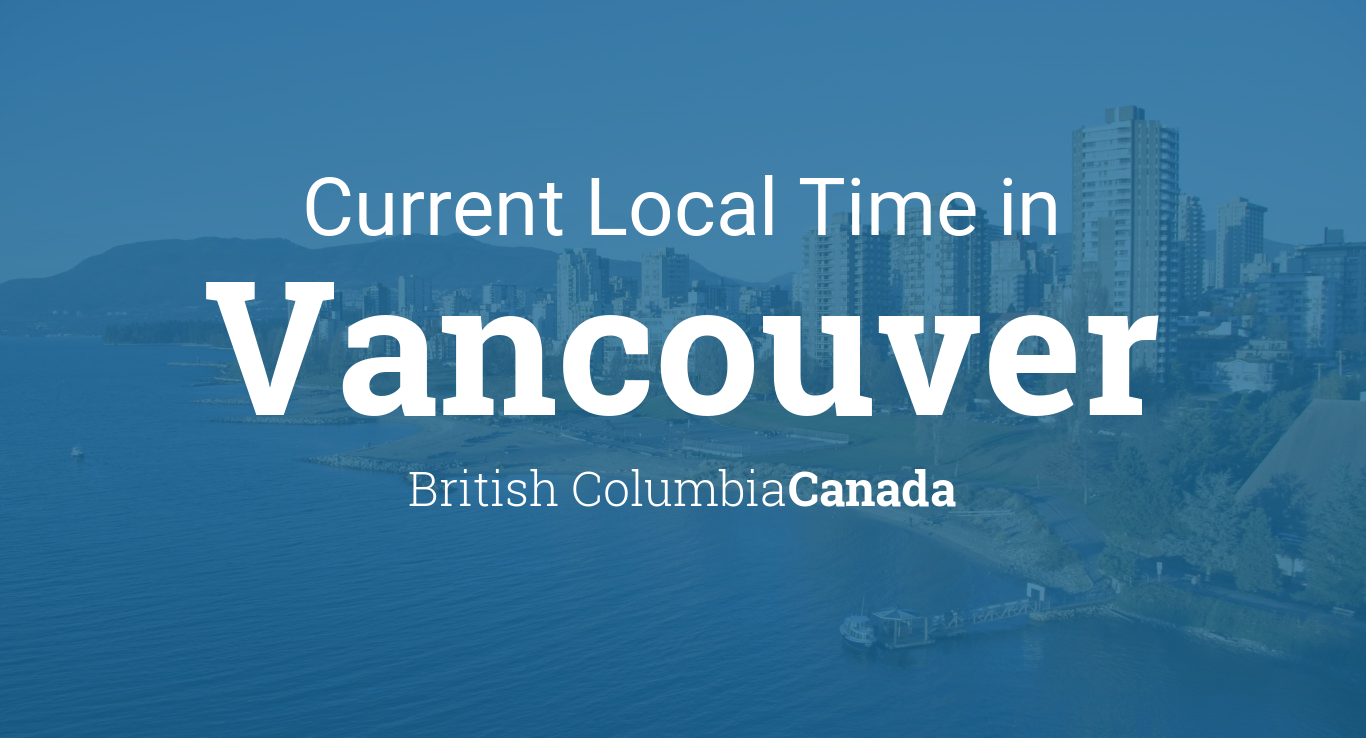 what time zone is vancouver in