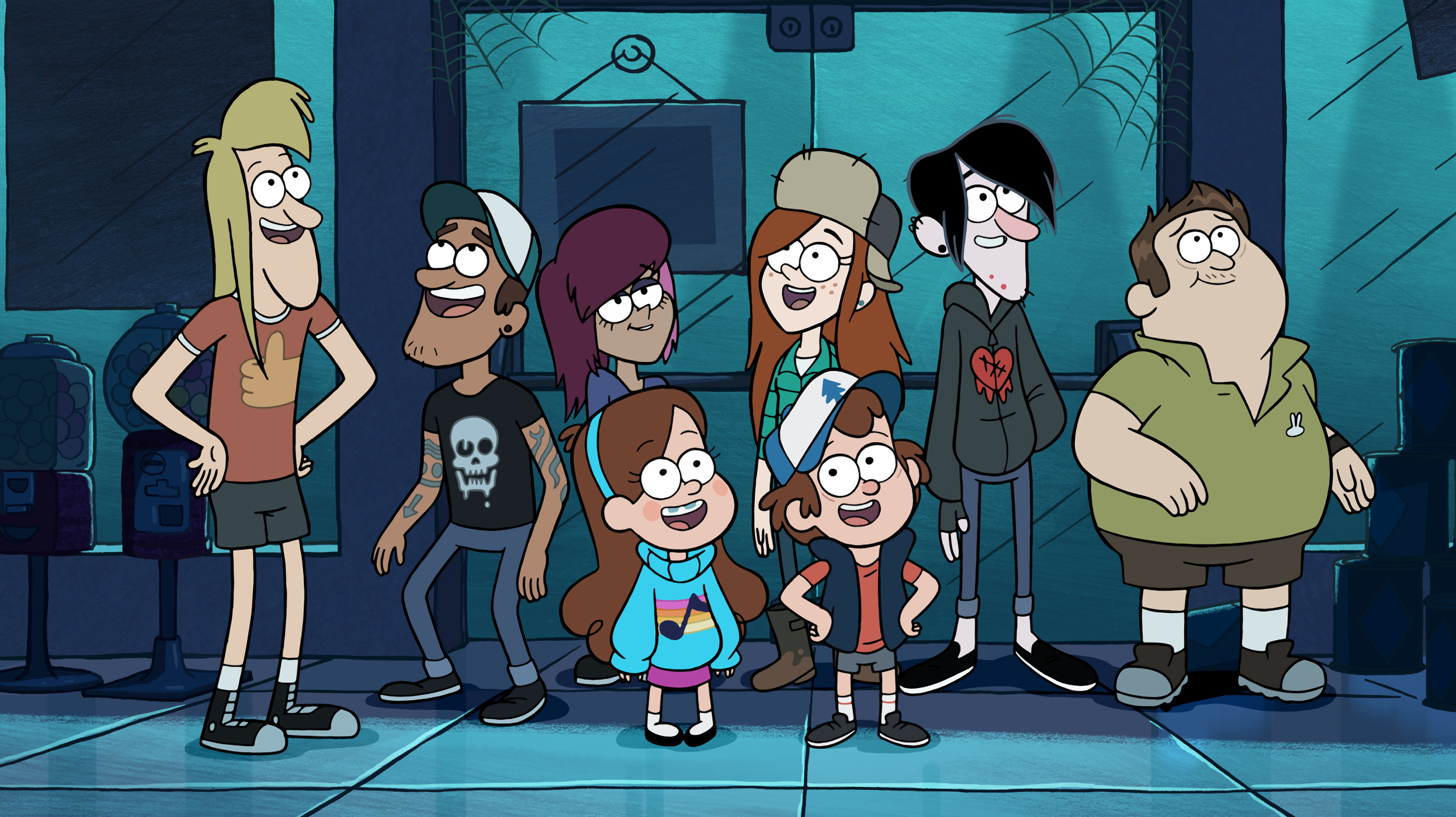 what year is gravity falls set in