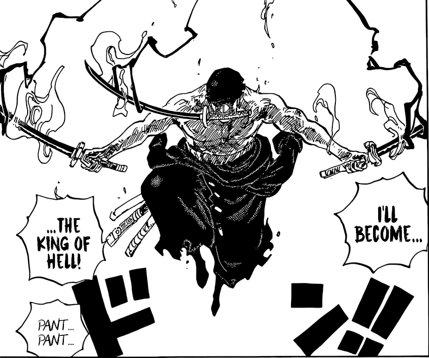when does zoro first use haki