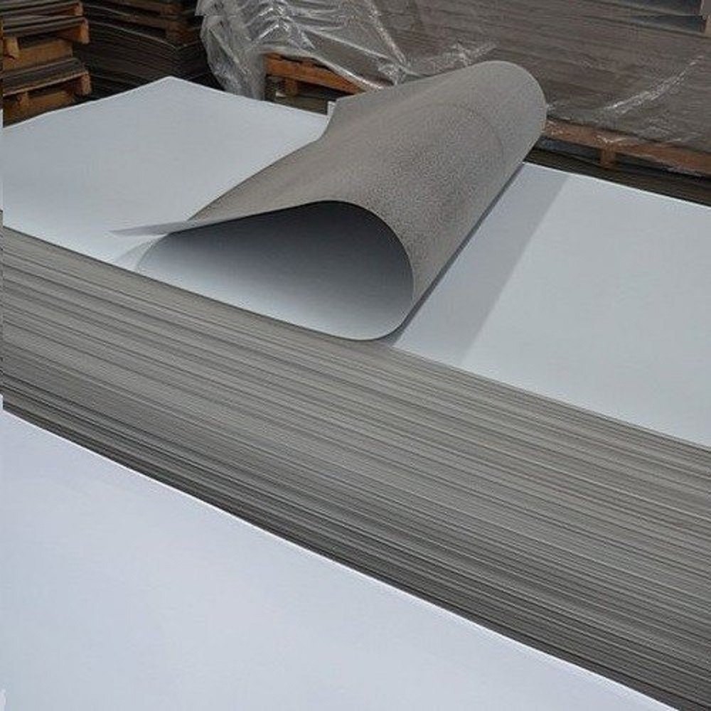 white laminate sheeting