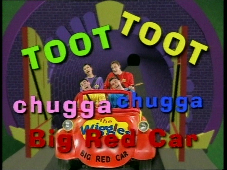wiggles toot toot chugga chugga big red car lyrics