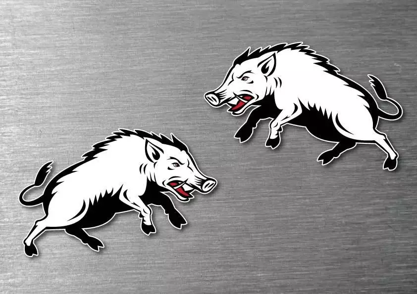 wild boar stickers