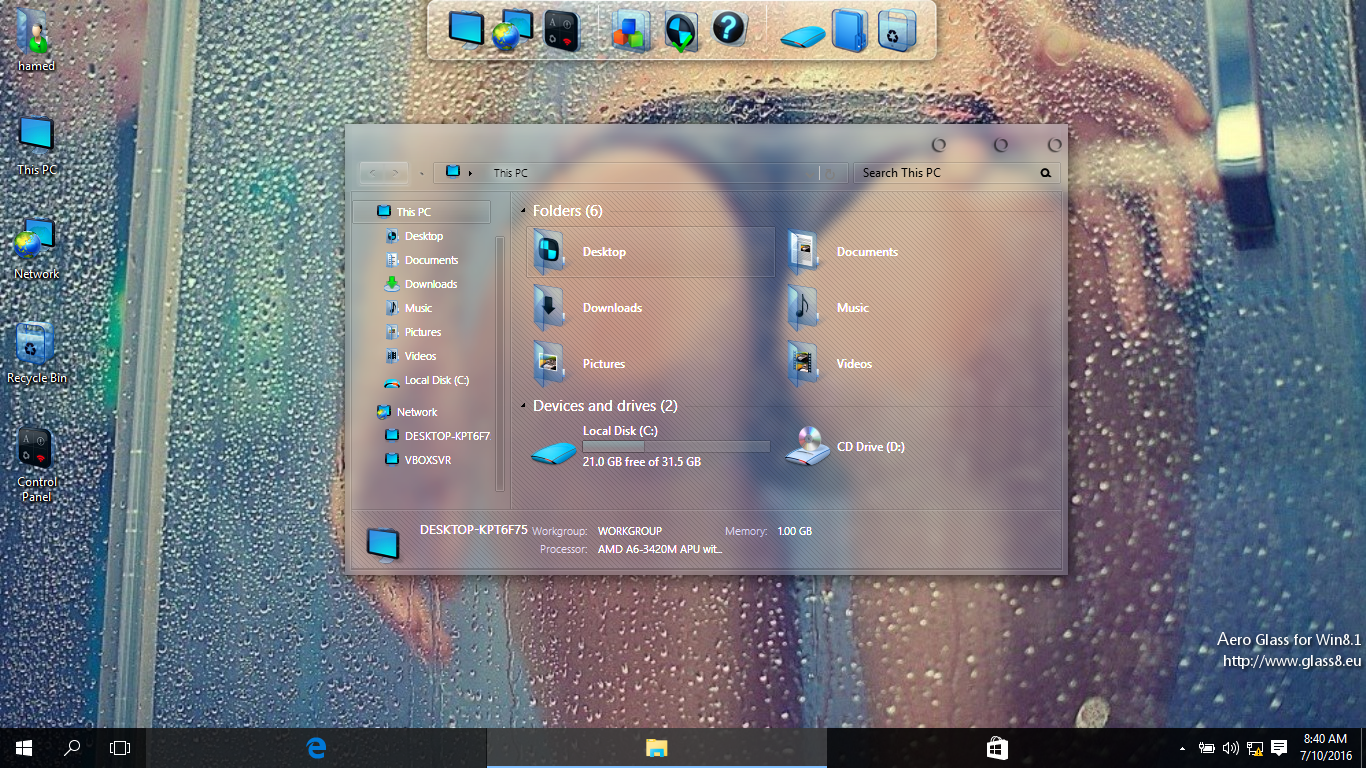 windows 7 glass theme pack free download