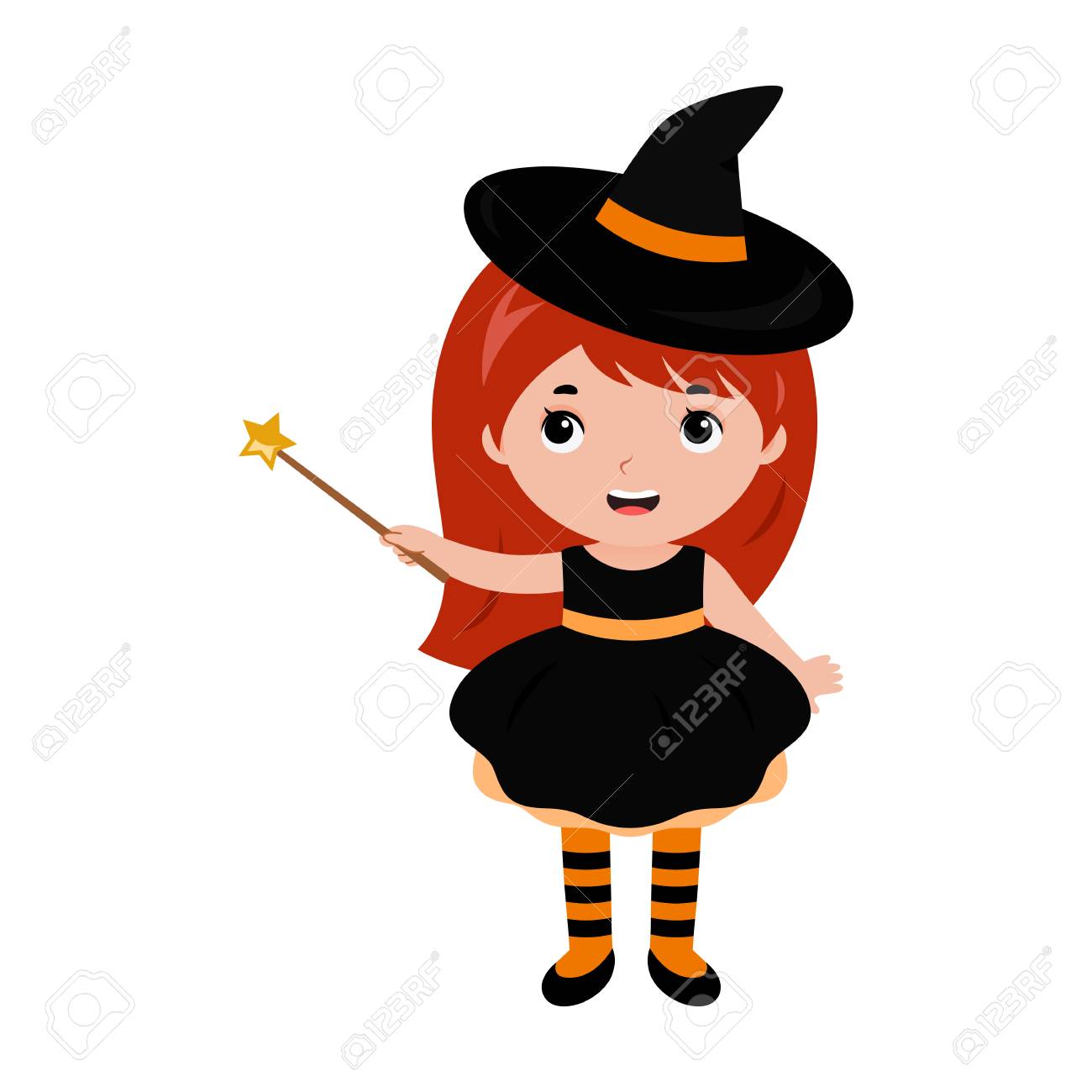 witch wand clipart