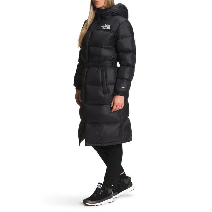 womens long north face jacket