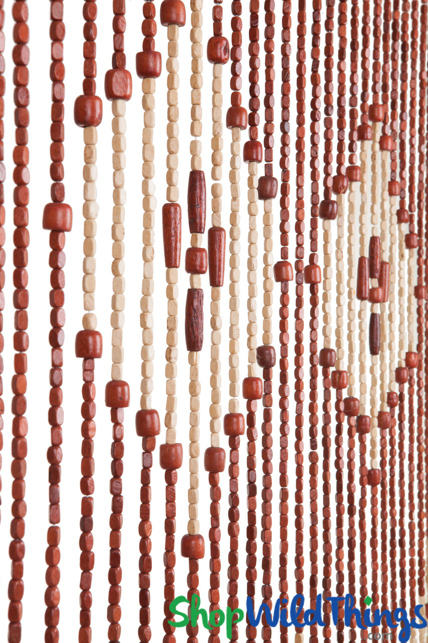 wooden beaded curtains for doorways