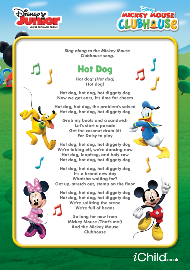 words to mickey mouse club song