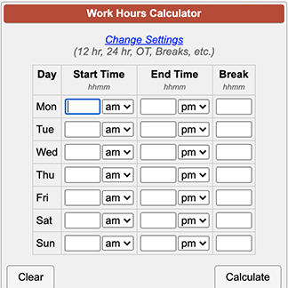 working days calculator