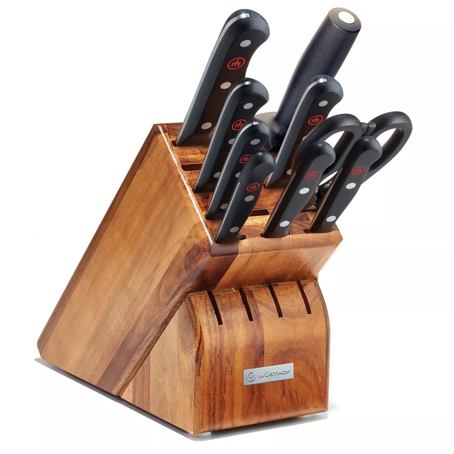 wüsthof ikon 6-piece starter knife block set