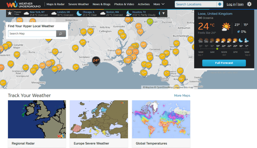 wunder weather underground