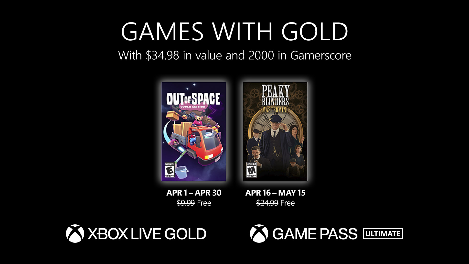 xbox games with gold games