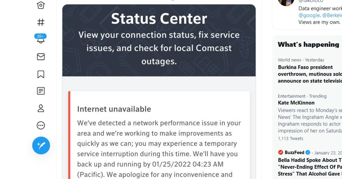 xfinity outage