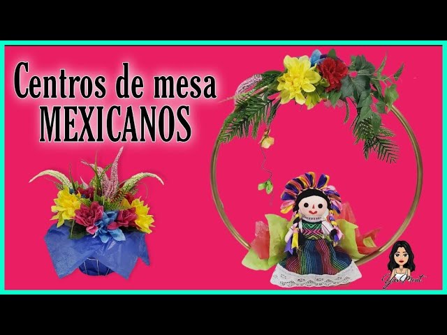 xv años mexicanos centros de mesa