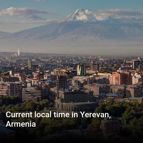 yerevan time now