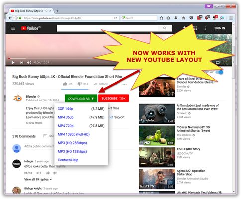 youtube video downloader extension